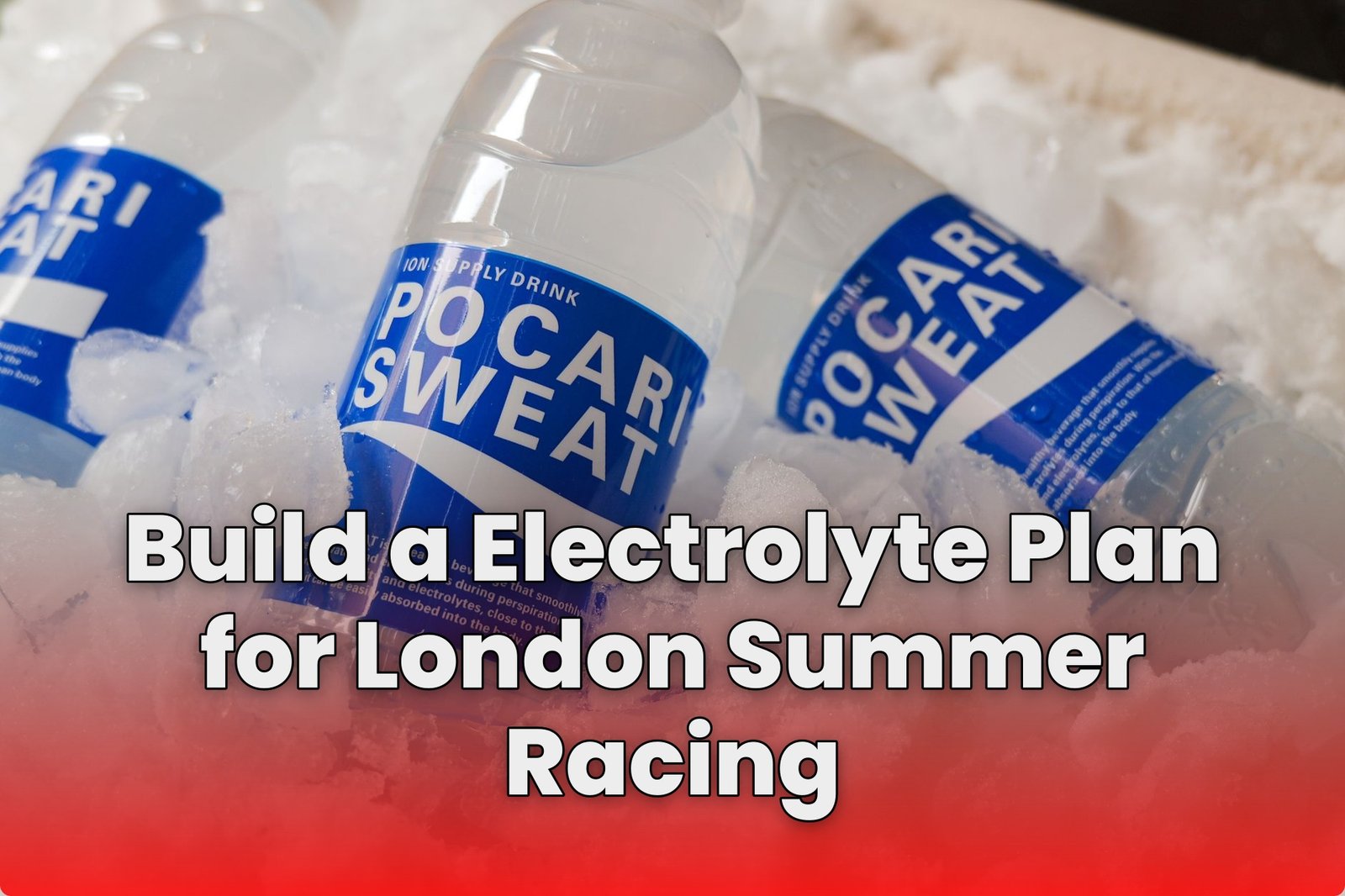 Build a Electrolyte Plan for London Summer Racing