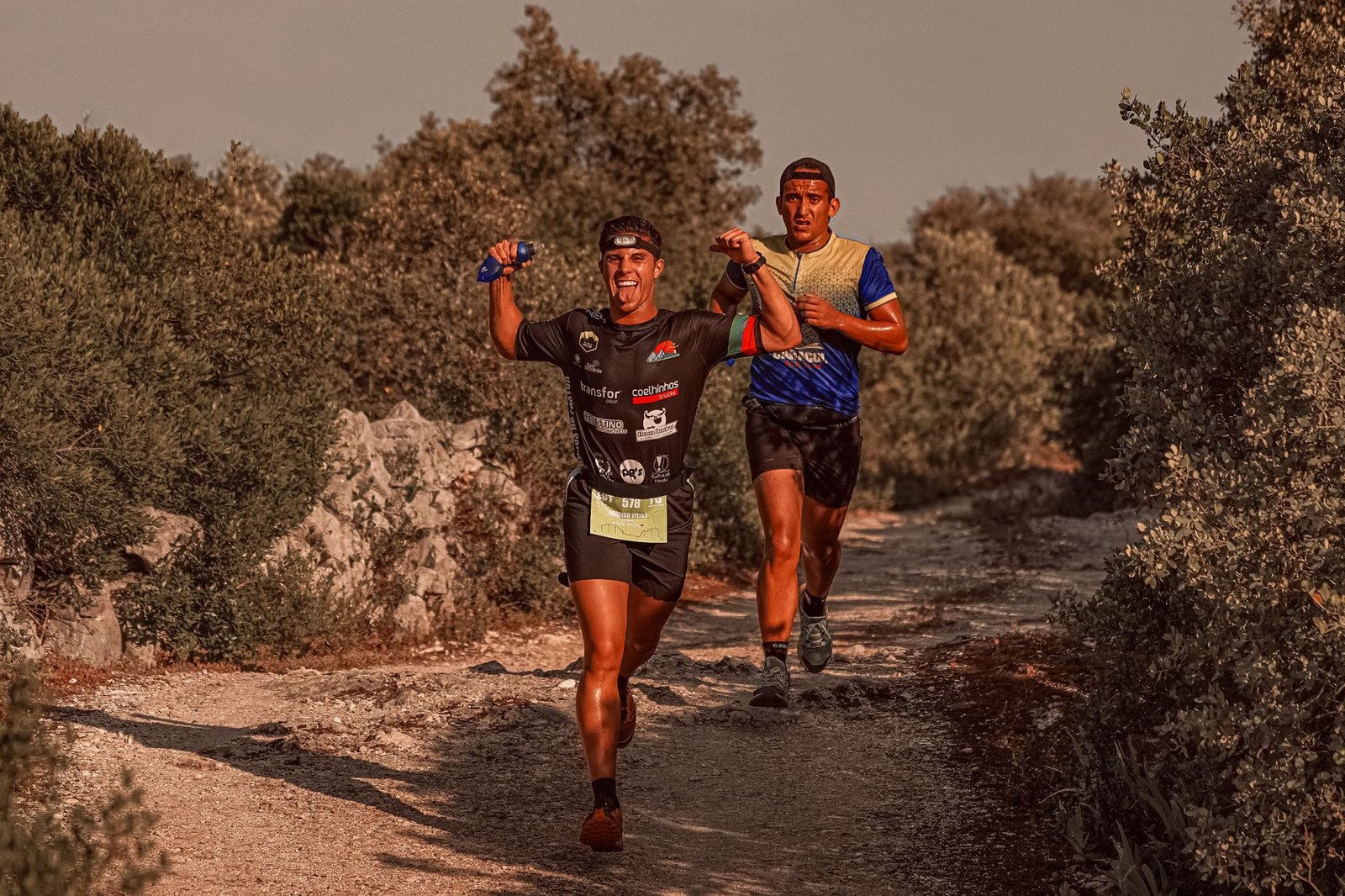 Athlete checking recovery pace after consecutive long runs