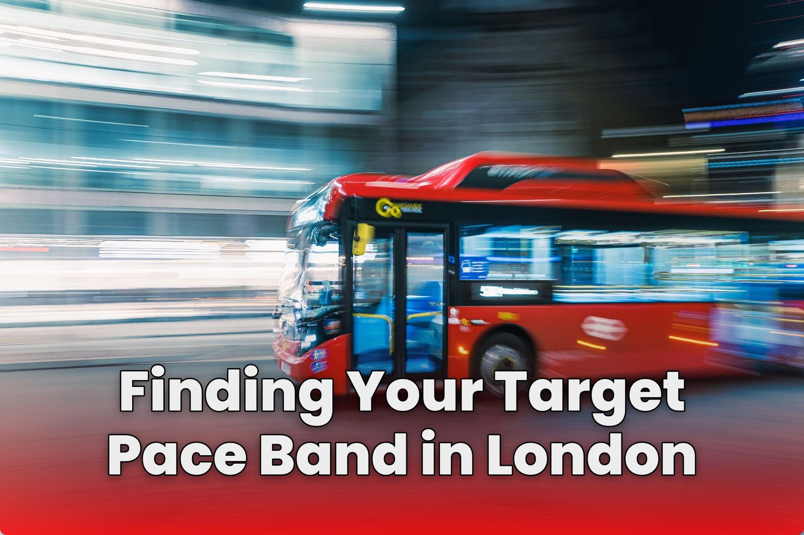 Finding Your Target Pace Band in London