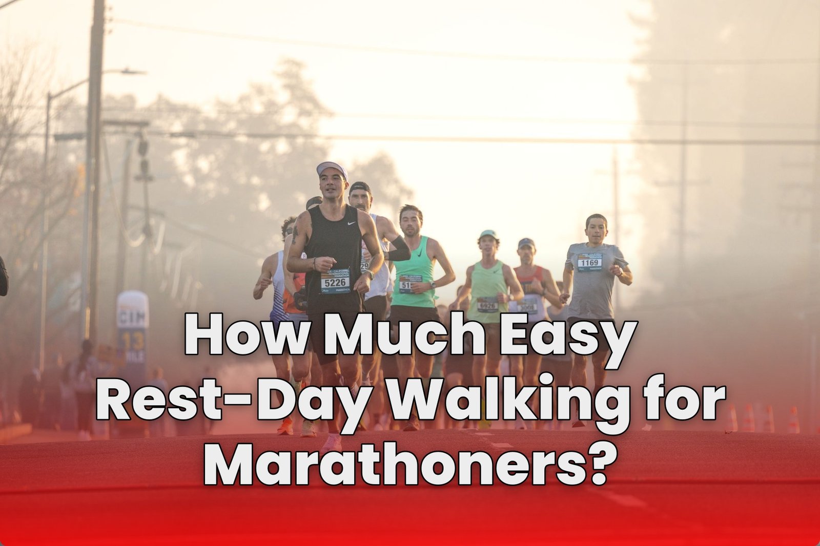 How Much Easy Rest-Day Walking for Marathoners?