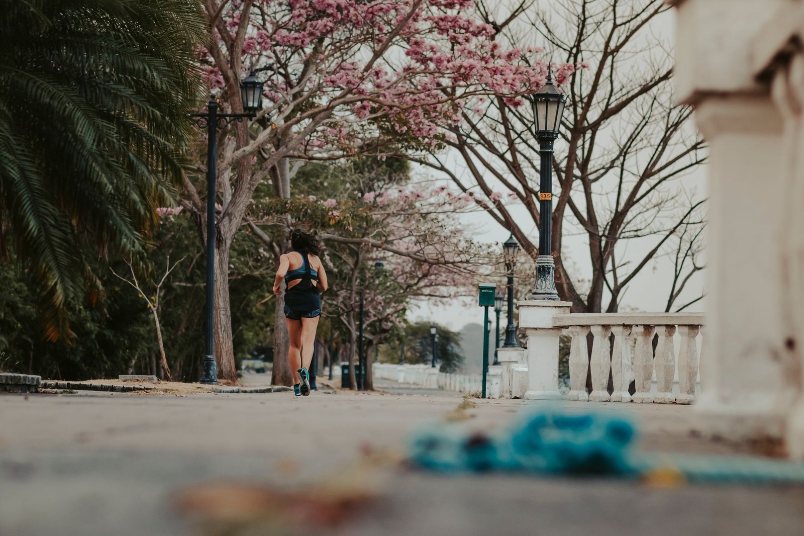 Hydrating with water and electrolytes after long run
