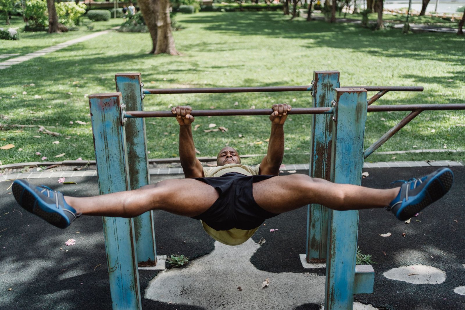 Coach guiding dynamic warm-up to reduce hamstring strain risk