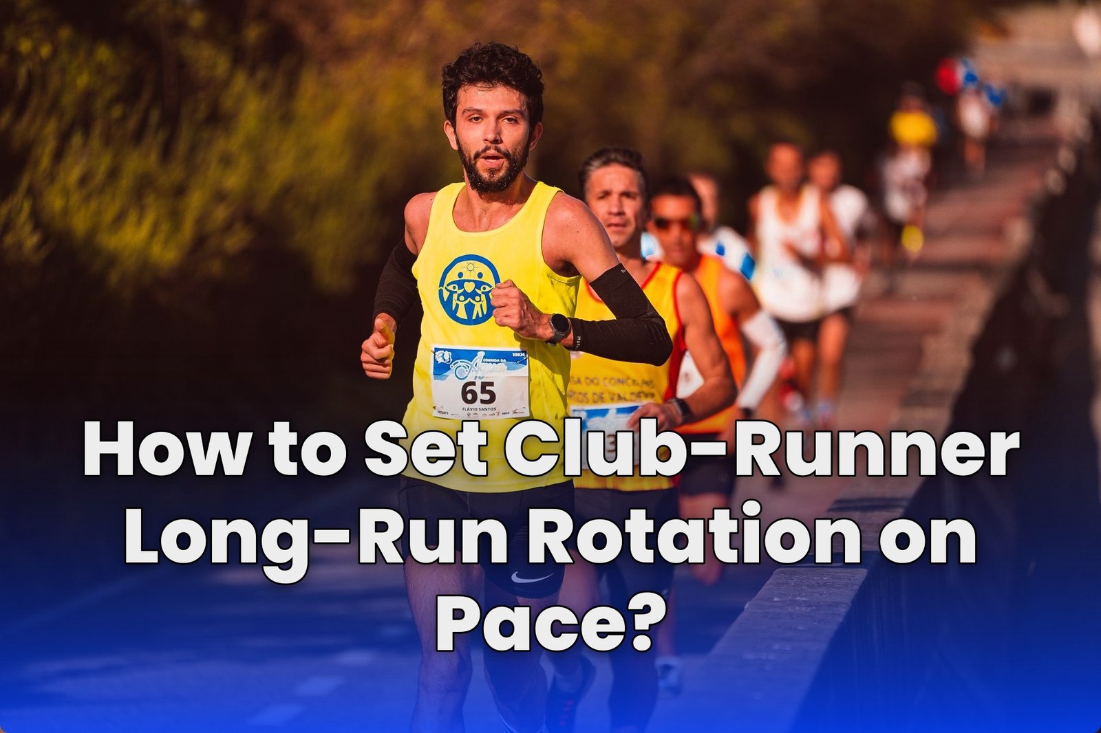 How to Set Club-Runner Long-Run Rotation on Pace?