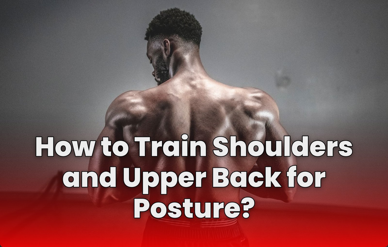 How to Train Shoulders and Upper Back for Posture?