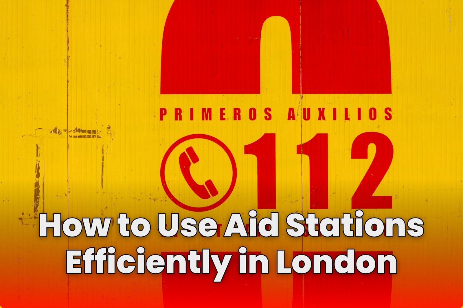 How to Use Aid Stations Efficiently in London