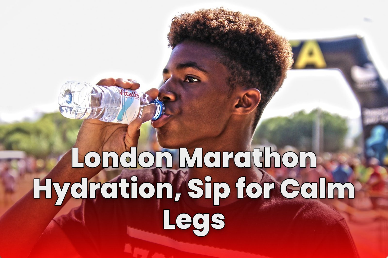 London Marathon Hydration, Sip for Calm Legs
