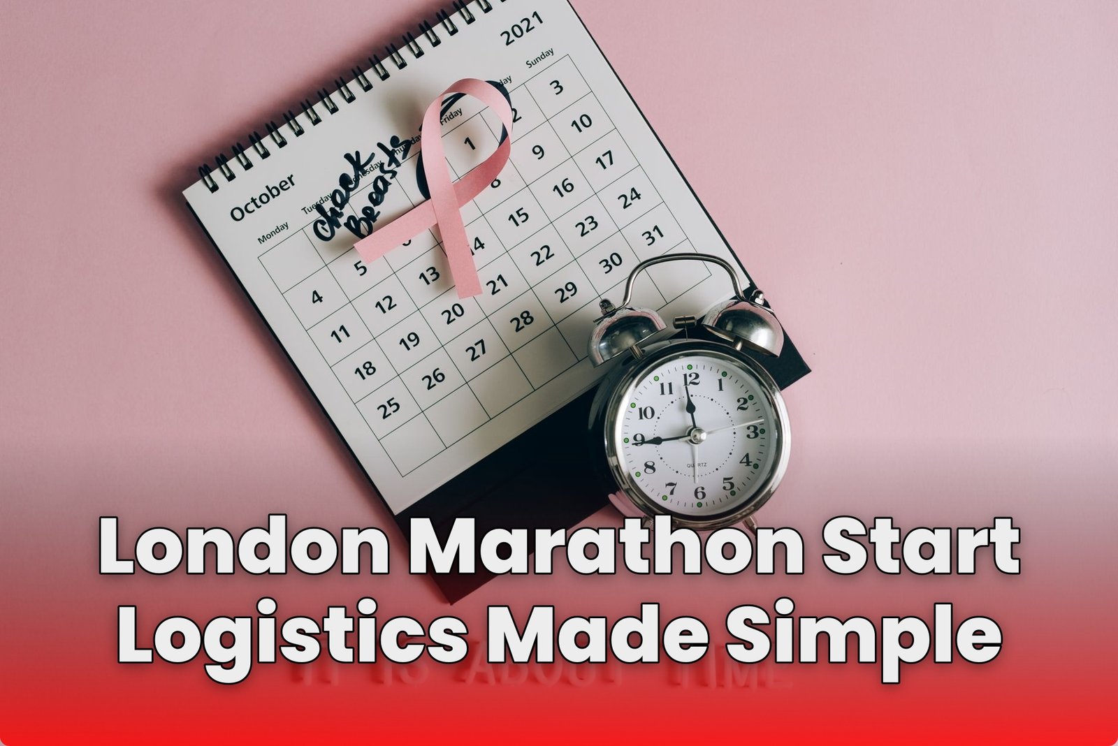 London Marathon Start Logistics Made Simple