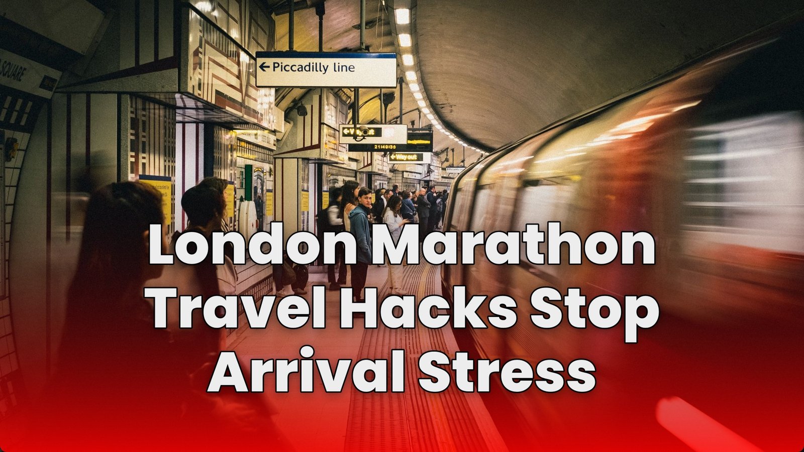 London Marathon Travel Hacks Stop Arrival Stress
