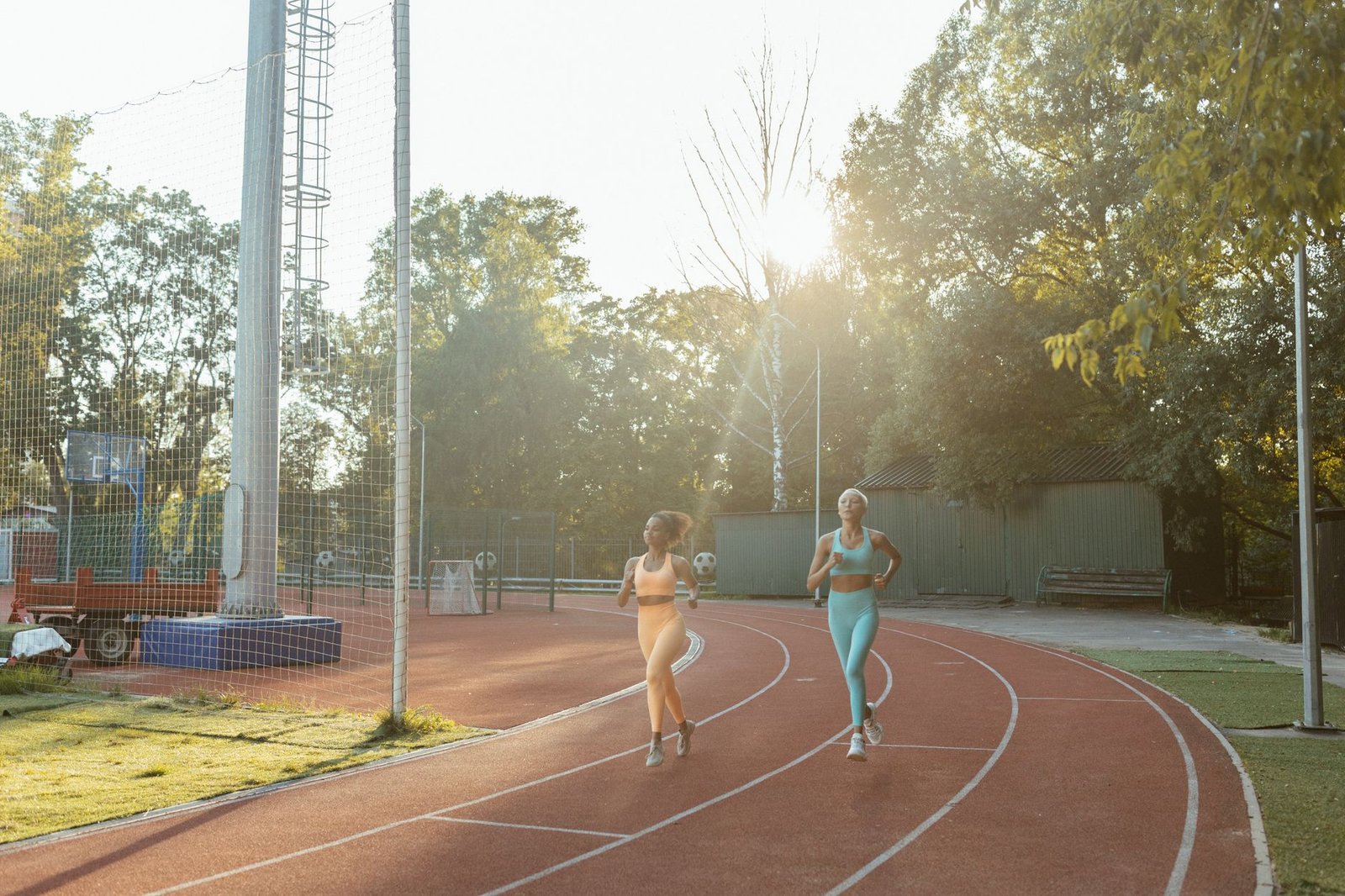 Runner checking club schedule on smartphone in London
