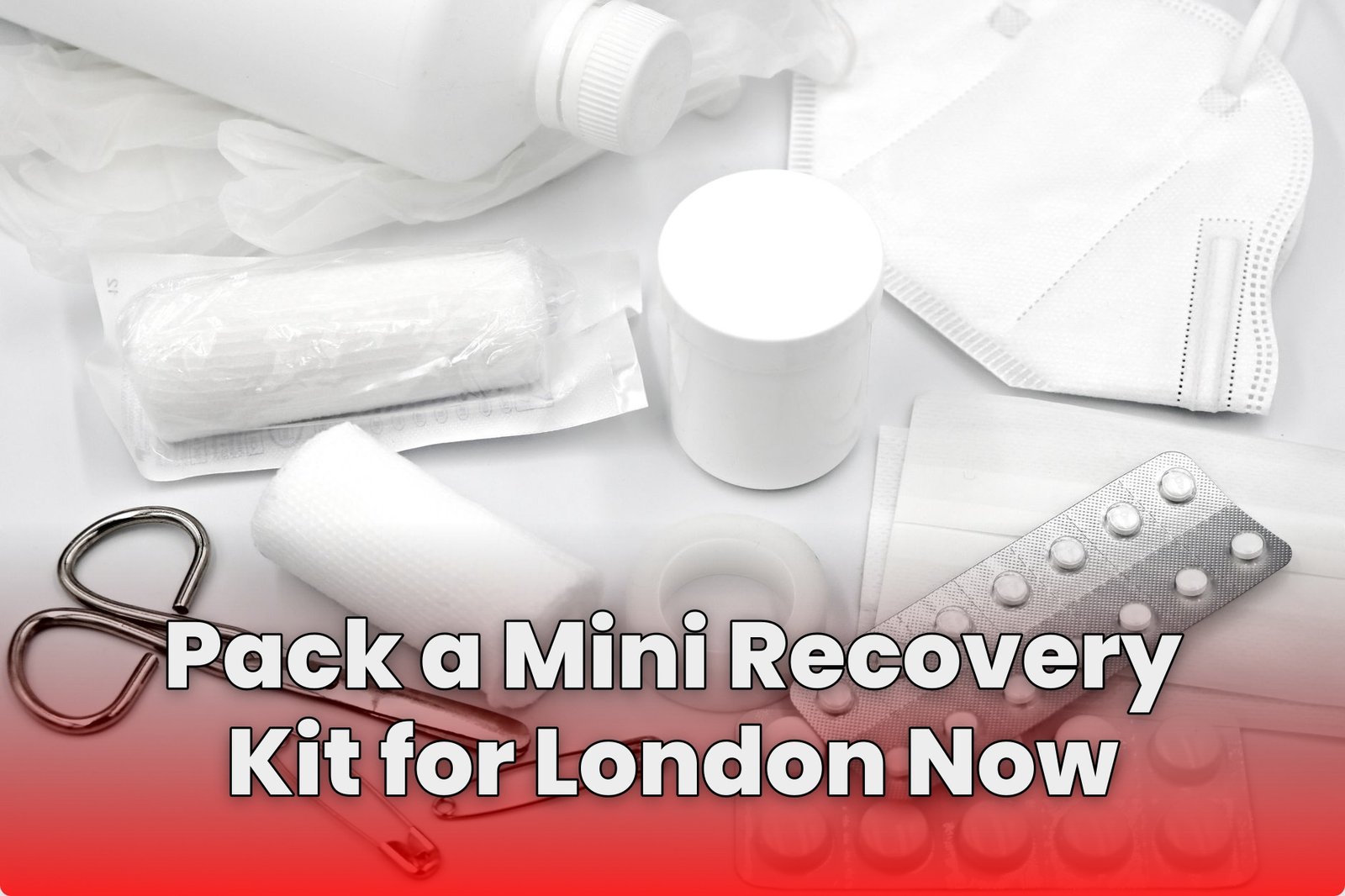 Pack a Mini Recovery Kit for London Now