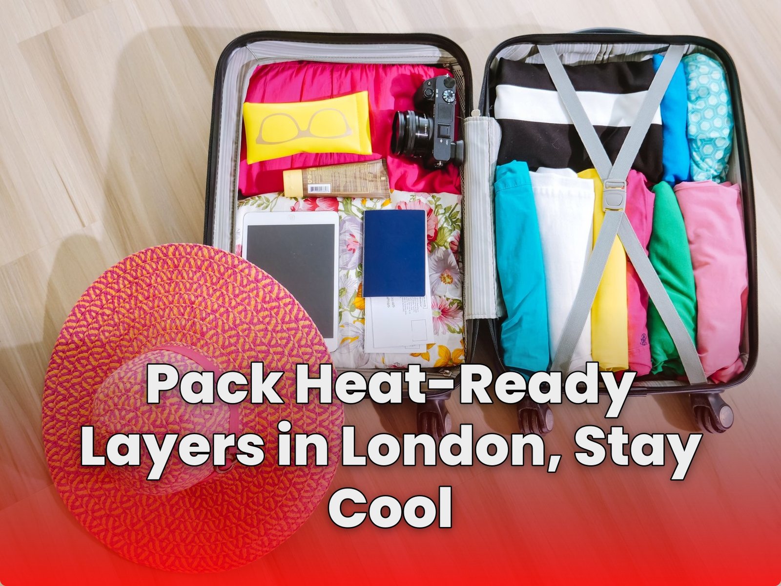 Pack Heat-Ready Layers in London, Stay Cool