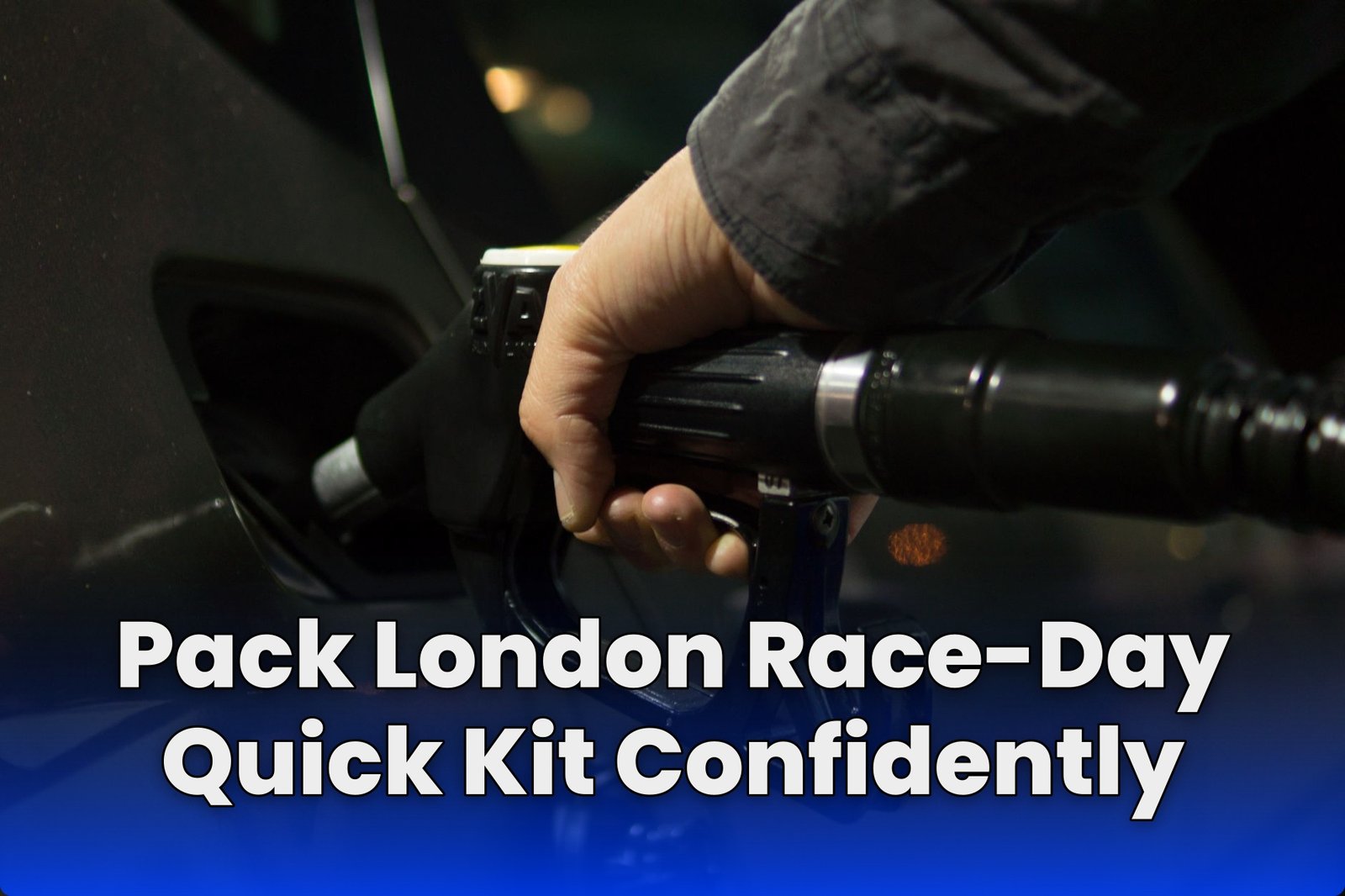 Pack London Race-Day Quick Kit Confidently