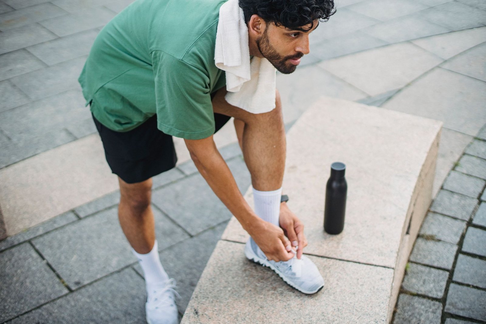 Quick mobility routine with dynamic leg swings, minimal warm-up