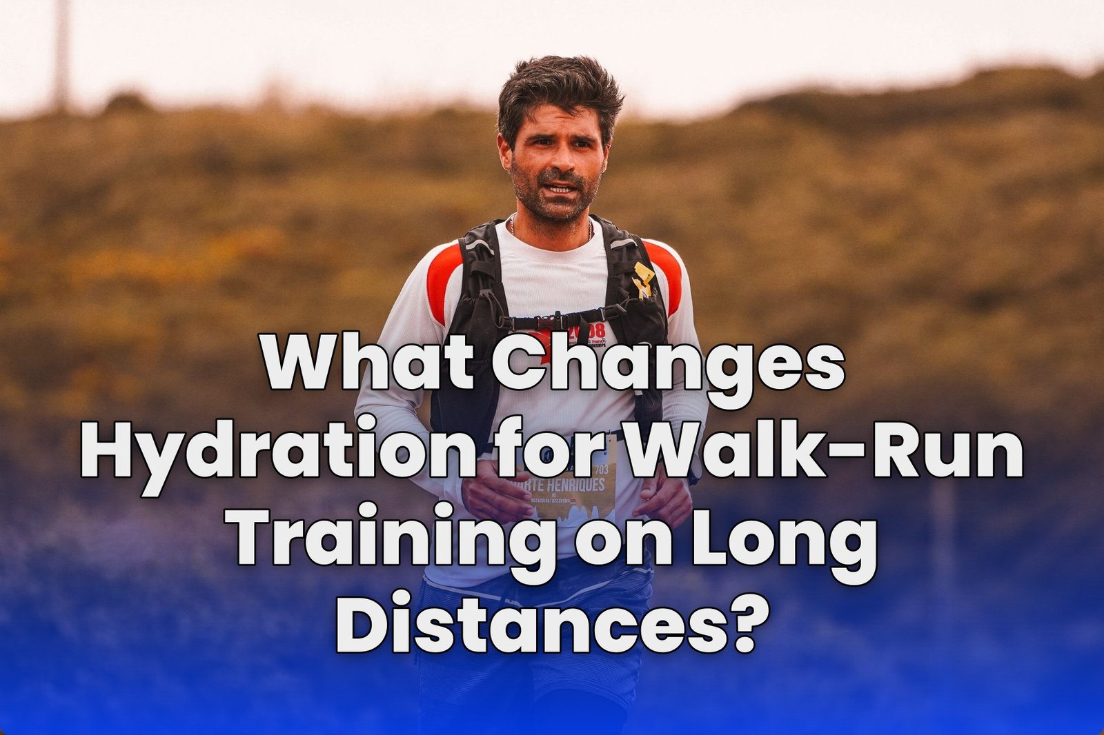 What Changes Hydration for Walk-Run Training on Long Distances?