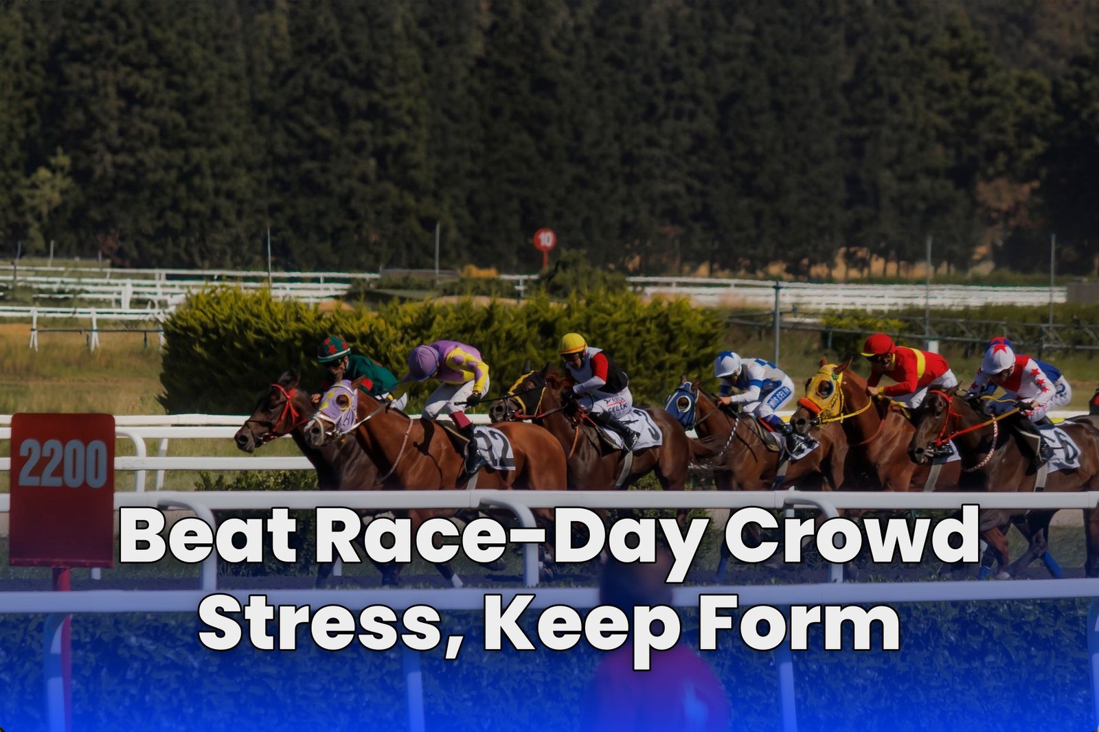 Beat Race-Day Crowd Stress, Keep Form