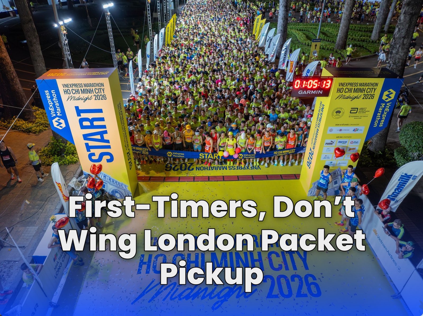 First-Timers, Don’t Wing London Packet Pickup