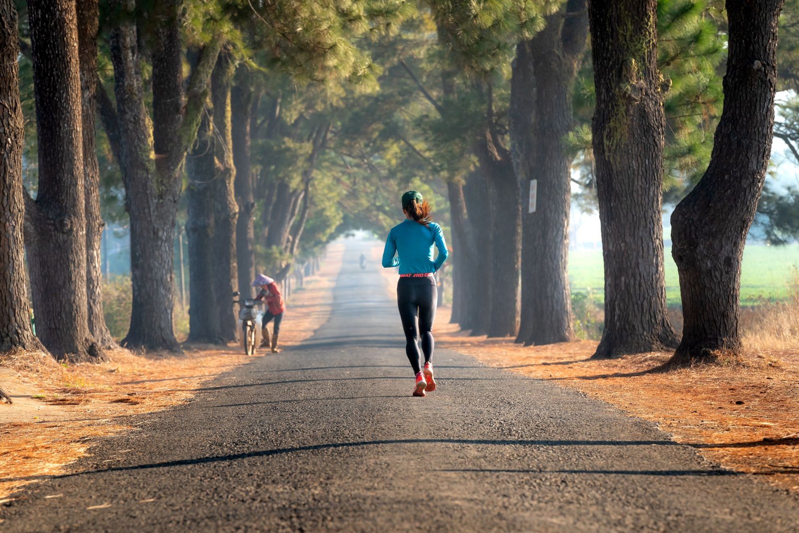 Track session intervals with coach stopwatch and running shoes