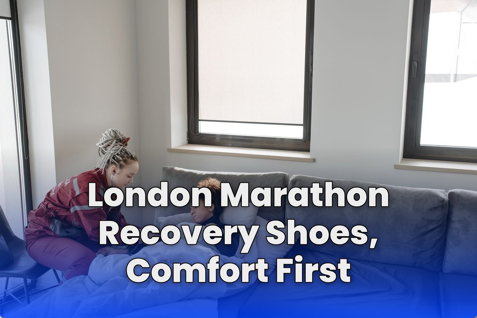 London Marathon Recovery Shoes, Comfort First