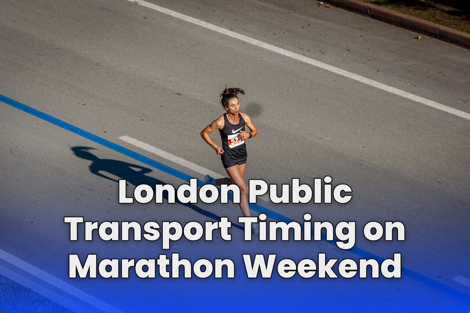 London Public Transport Timing on Marathon Weekend