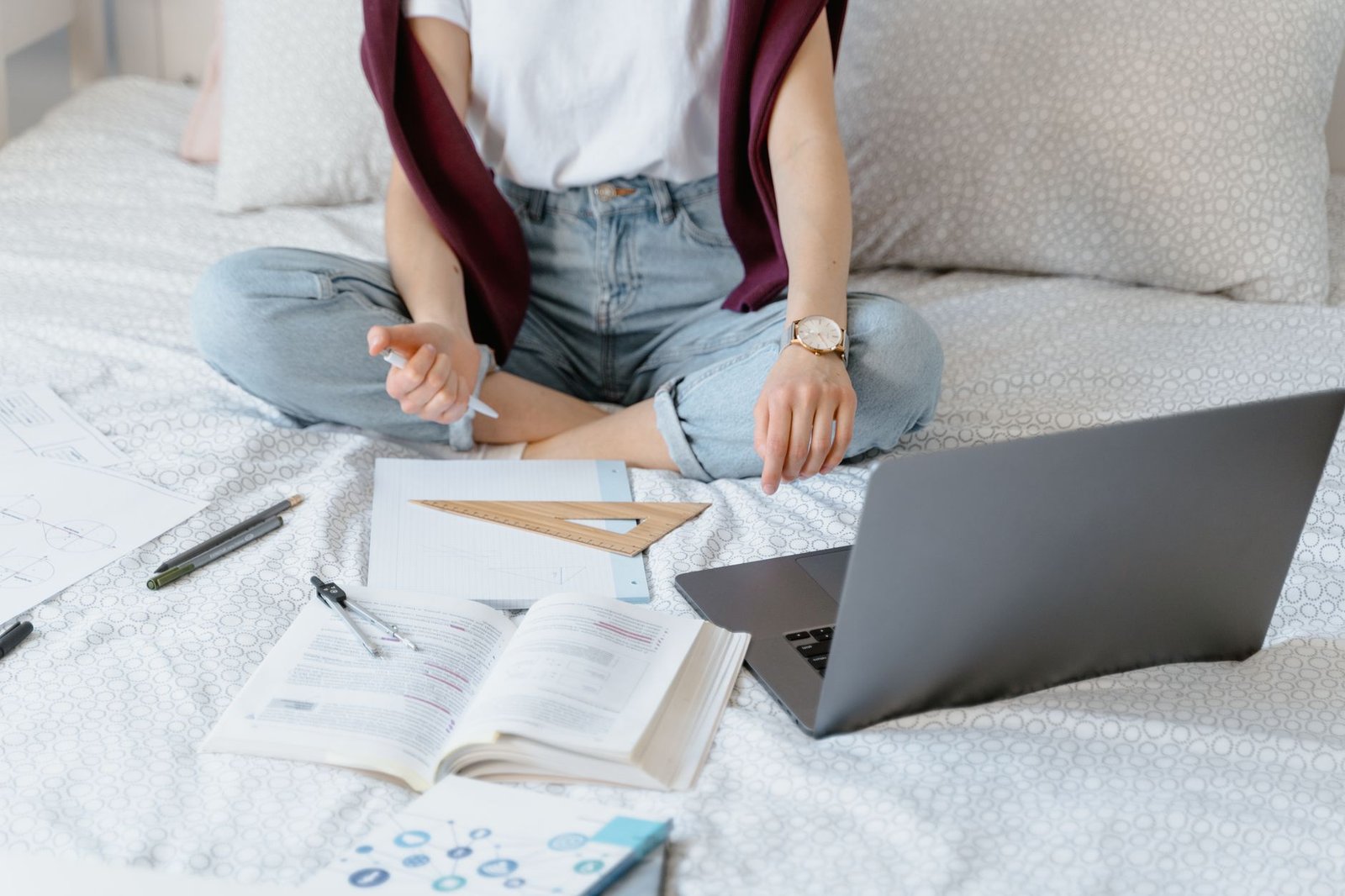 Coach explaining safe warm-up and stretching in London park