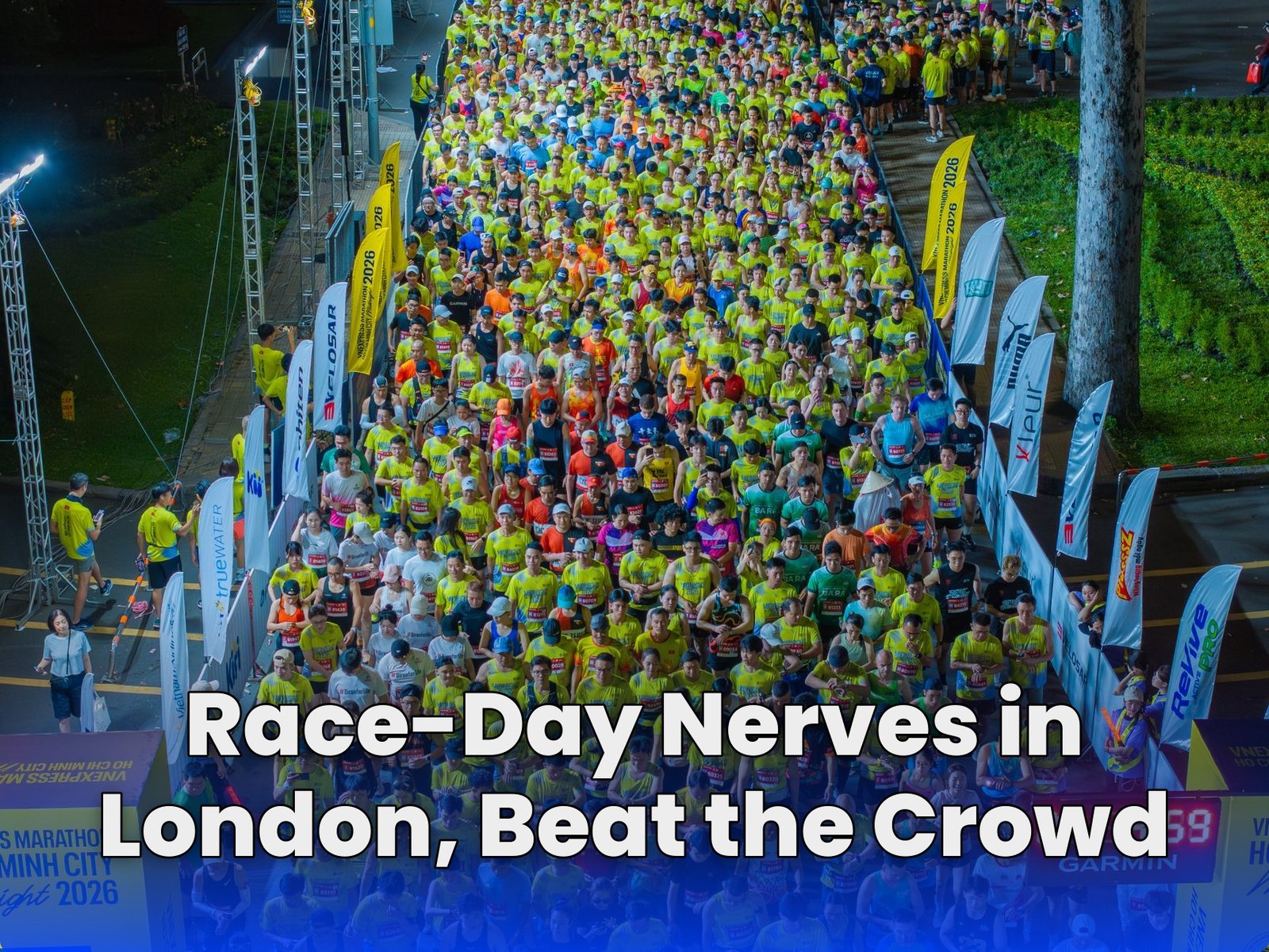 Race-Day Nerves in London, Beat the Crowd