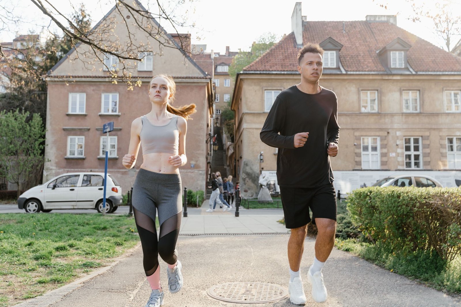 Light warm-up routine keeping form and speed race-ready