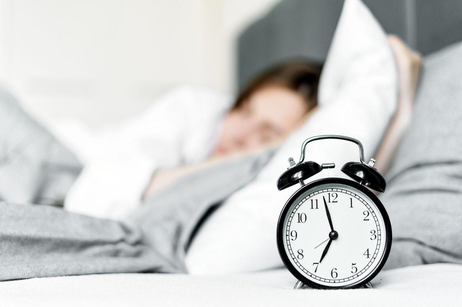 Resting runner under dim lights after time shift