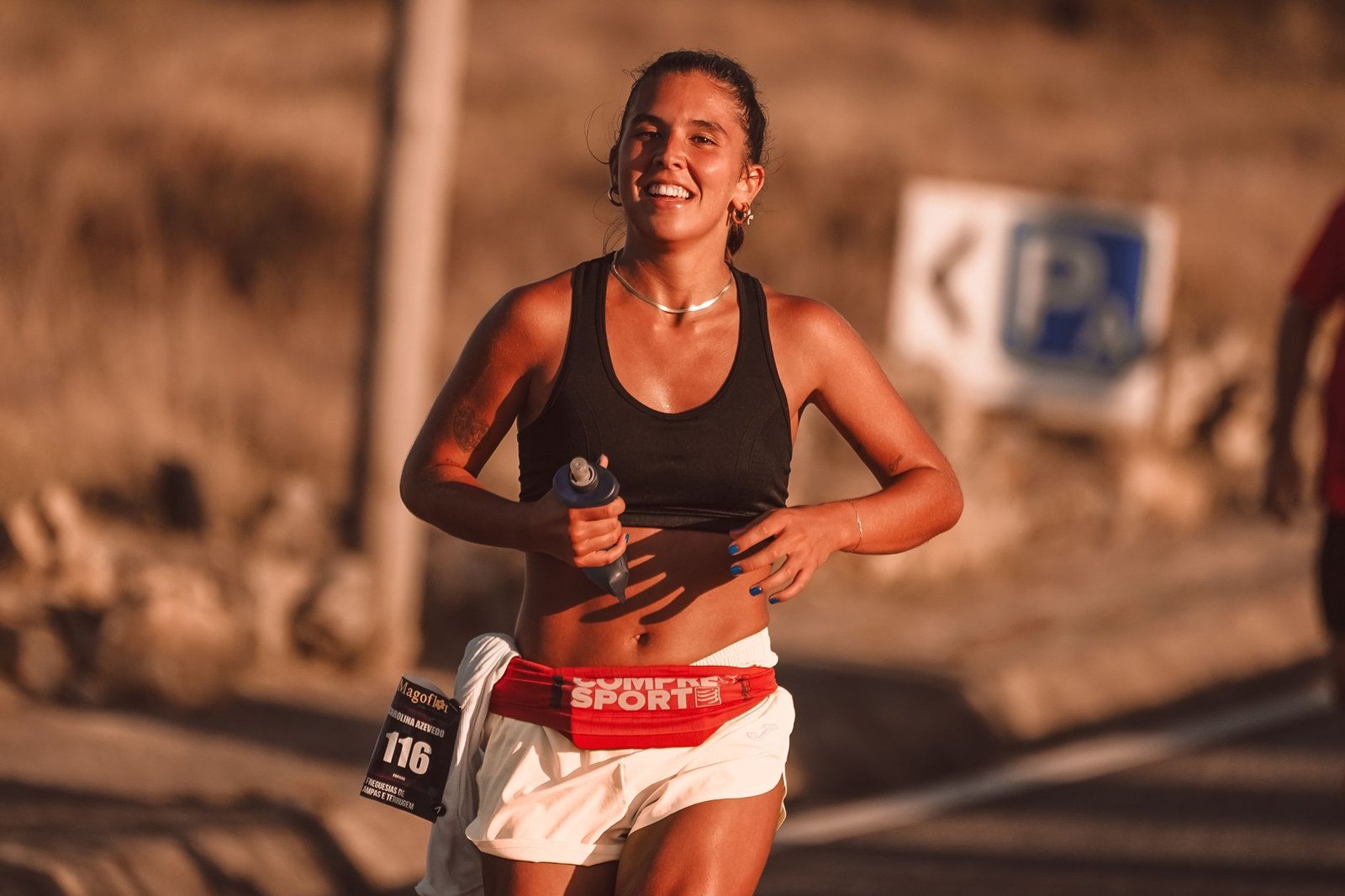 Athletic socks and lubricant preventing sweat chafing on legs